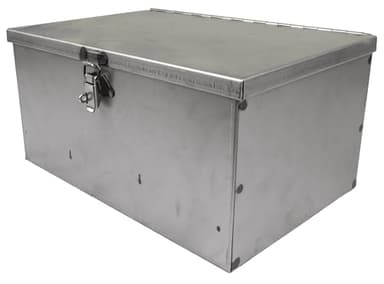 Ama Cassetta porta attrezzi: Cassetta attrezzi vuota in Lamiera, Piegata e saldata, Misure 300x200x150 mm