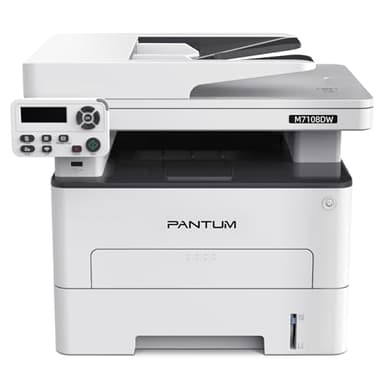 PANTUM M7108DW Multifunzione Stampante Laser Copia Stampa Scansione,Bianco e Nero Wireless con Stampa fronte/retro Automatica