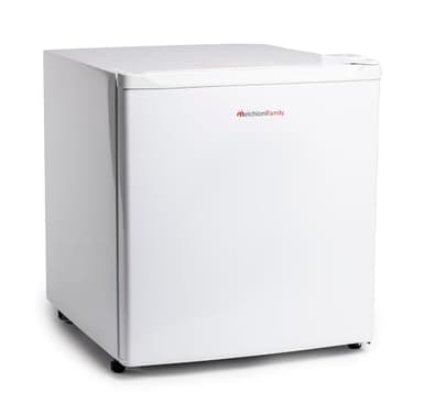 Melchioni Family | Mini Frigo con Compressore Modello ICEBERG 47, Capacità Totale 46 Litri, con Vano Extra Freddo e Temperatura Regolabile, Classe F (ex classe A+), Colore Bianco
