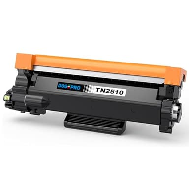 DogePro toner TN2510 TN-2510, Compatibili per Brother TN2510, fino a 3000 pagine, per Stampanti HLL2400DWE, HLL2445DW,DCPL2620DW,DCPL2660DW,DCPL2665DW,MFCL2800DW, MFCL2827DWXL,MFCL2835DW