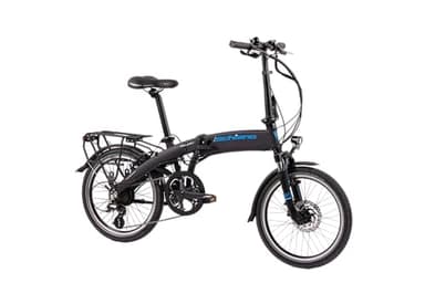 F.lli Schiano Galaxy, Bici Elettrica Pieghevole 20 Inches per Adulti, 36V 10.4Ah Batteria Rimovibile, Motore 250W 40Nm, City Ebike, Nero