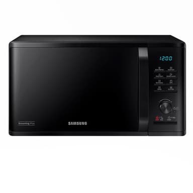 Samsung Forno a Microonde Grill Advanced, MG23K3515CK/ET, Cottura Croccante, AutoCook, Microonde + Grill 800 W + 1100 W, 23 L, 49l x 27,5h x 39p cm, Nero