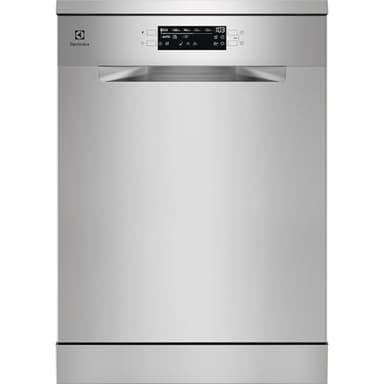 Electrolux Lavastoviglie ESA47300SX, 60 Cm, 14 Coperti, Tecnologia AirDry 300, Lavaggio Rapido, AutoSense, Cestello QuickLift, Programma MachineCare, dB 46, Grigio, Classe D
