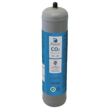 Bombola co2 per gasatore 600 gr usa e getta attacco M11x1 per erogatori - gasatori acqua frizzante, contenitore in acciaio N° 1 Bombola