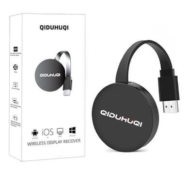 Miracast Dongle display HDMI wireless, adattatore di trasmissione HDMI wireless, compatibile con telefono/tablet/PC a HDTV/proiettore,Airplay/Miracast/DLNA-1.21