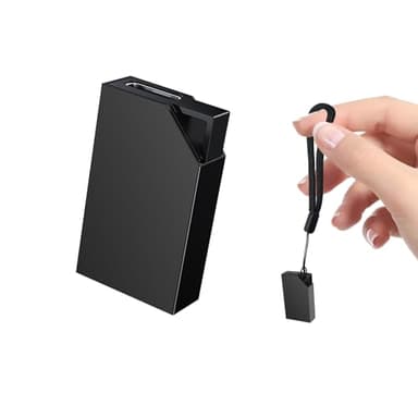 Registratore Vocale con, Memoria da 64GB, Ricaricabile USB, Registratore Vocale Spia e Funzioni Attivazione Vocale, Penna Mini Registratore Vocale Spia, per Lezioni, Riunioni, Interviste