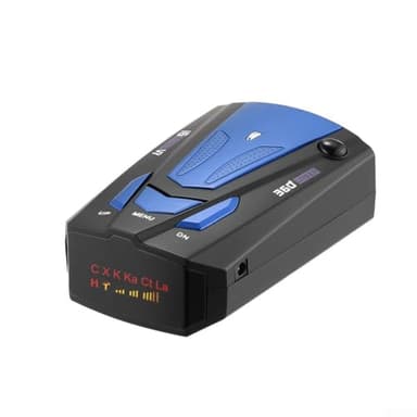 Rilevatore di autovelox avanzato con copertura completa e avvisi audio per la massima sicurezza stradale (blu)