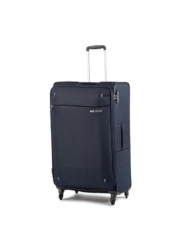 Samsonite Base Boost Spinner L Valigia Espandibile.78 cm, 105/112.5 Litri, con lucchetto TSA, Blu (Navy Blue)