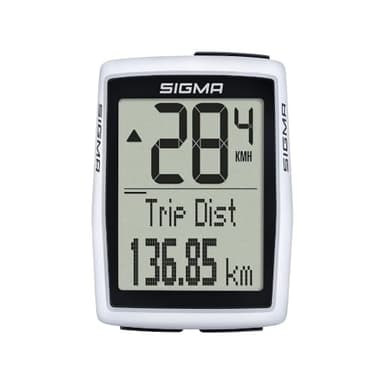 SIGMA Contachilometri Bici Senza Fili BC 12.0 WL Ciclocomputer con Dodici Funzioni e Applicabile a Due Biciclette Contachilometri Bici con Grandi Pulsanti e Uno Schermo Ben Visibile