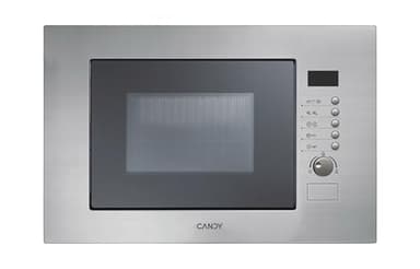 Candy MIC20GDFX Wave 600 Full Door Forno a Microonde da Incasso, 20 Litri, 800W, 8 Livelli di Potenza, 13 Programmi, Funzione Defrost, Avvio Rapido, Blocco di Sicurezza, Inox, 59.5 x 34.35 x 38.8 cm