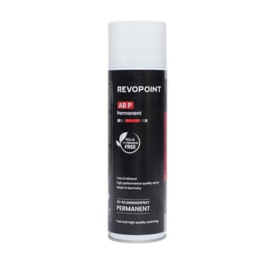 Spray per Scanner 3D, Semi-Permanente Fino alla Rimozione, per Superfici Riflettenti, Trasparenti, Nere o Altamente Texturizzate, 500ml, AB-P