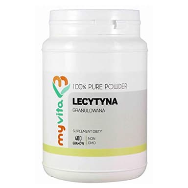 lecitina di soia – Lecitina granulata non geneticamente modificata 400 g MyVita