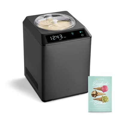 SPRINGLANE Macchina per gelato e yogurtiera Erika con compressore autoraffreddante 250 W (Erika 2 in 1, 2,5 L)