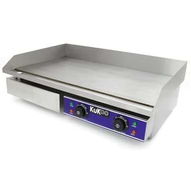 Piastra Elettrica da Cucina in Acciaio Inossidabile Piastra Elettrica Professionale Piastra Bistecchiera Commerciale per Bar e Ristoranti - 70 cm