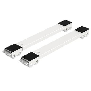 YASTA Carrello Lavatrice con Ruote Supporto Asciugatrice Rullo per Mobili Base Frigorifero Carichi Pesanti Divano Fino a 200kg Regolabile 46x72 cm