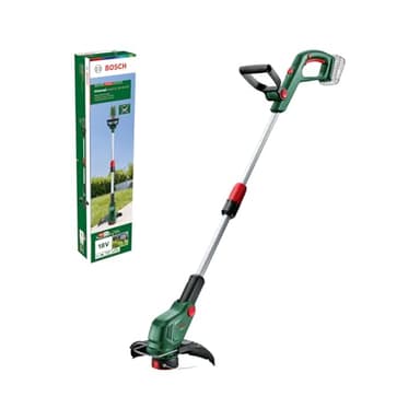 Bosch Tagliabordi a batteria UniversalGrassCut 18V-26-500 (per il taglio dell’erba e la rifinitura dei bordi; tempo di carica: 65 min; diametro di taglio: 26 cm; sistema a 18 Volt; senza batteria)
