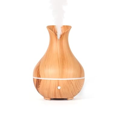 Diffusore di Oli Essenziali a Ultrasuoni, Diffusore di Aromi con Nebbia Fredda e 7 Colori Cangianti con Protezione Auto-Off per Yoga, Ufficio, Camera da Letto UltrasonicAroma Diffuseur