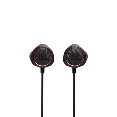 JBL Quantum 50 Auricolari Gaming In-Ear con Cavo, Headset Cuffie da gioco con Microfono su Cavo, compatibilità Multipiattaforma PC e Console, Nero