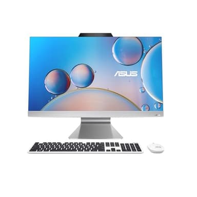 ASUS AIO F3702WFAK#B07ML1XD2K, Display 27", 75Hz, Processore AMD Ryzen™ 5 7520U, RAM 16GB, 512GB SSD PCIE, Windows 11 Home, Bianco