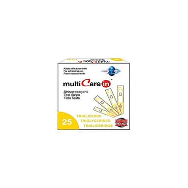 GIMA - MULTICARE IN® STRISCE TRIGLICERIDI - 25 pz. + 1 chip
