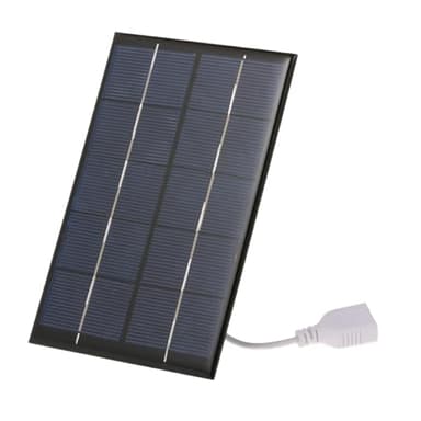 Irishom Caricabatterie ad energia solare portatile per cellulari porta USB in telefono cellulare con pannello solare per campeggio, escursionismo, viaggio （2W/5V）
