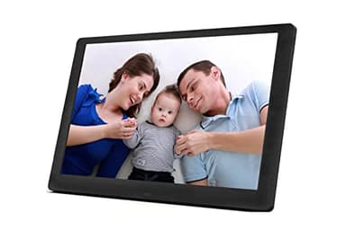 YASTA Cornice digitale 10 pollici cornice foto video HD con telecomando calendario sveglia supporto scheda USB