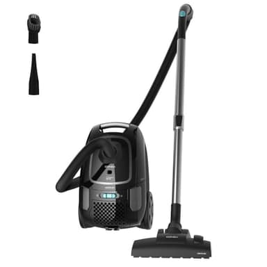 Cecotec Aspirapolvere con sacco Conga Powerbag 4000 XL da 4 L. 890 W, Filtraggio ad Alta Efficienza, Tubo Telescopico in Metallo, Include Accessori per Mobili e Angoli, Raggio d'Azione 7 m.