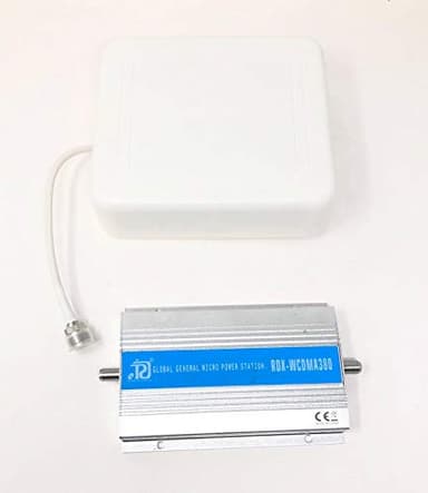 LEOFLA Kit Amplificatore Ripetitore Segnale Per Cellulari GSM 3G UMTS + Antenna