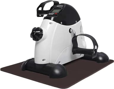 PROIRON Mini Cyclette con Monitor Digitale e Tappetino Antiscivolo- Pedaliera Fitness con resistenza regolabile per Braccia e Gambe per Giovani e Anziani in Casa o in Ufficio
