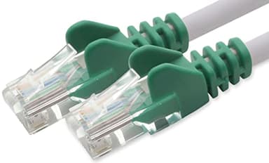 1aTTack.de 2m Cavo di Rete Crossover - 1x - Cat.6 Ethernet Gigabit Lan RJ45 10 100 1000 Mbit s - Cavo Patch UTP compatibile con Cat.5 Cat.5e Cat.7 Cat.8 - Crossover - 1x - 2m