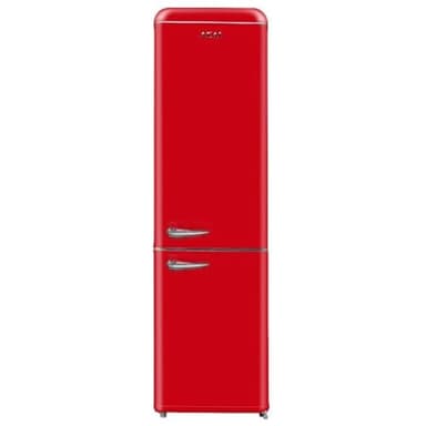 FRIGO COMBINATO VINTAGE ROSSO AKAI CLASS300