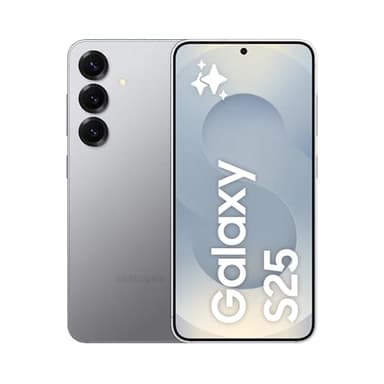 Samsung Galaxy S25 Smartphone AI, 3 anni di Garanzia del produttore, Display 6.2'' FHD+ Dynamic AMOLED 2X, Fotocamera 50MP, RAM 12GB, 256GB, 4.000 mAh, Silver shadow [Versione italiana]