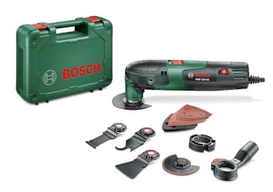 Bosch Home and Garden Utensile Multifunzione PMF 220 CE Set, Verde