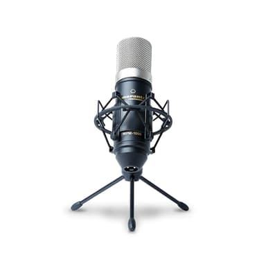 Marantz Professional MPM-1000 - Microfono da studio a condensatore XLR con supporto da tavolo e cavo per podcast, streaming, canto, telelavoro e giochi