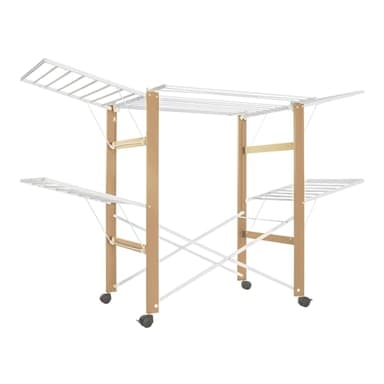DRYING_RACK Foppapedretti Stendibiancheria in Plastica Robinson naturale