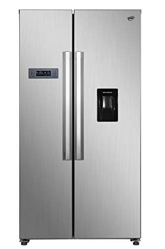 Daya, frigorifero side by side, DFA-69DNH3XF0, classe F, total inox, no frost, drink dispenser, display LCD