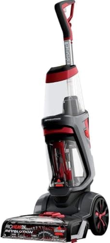 BISSELL ProHeat 2X Revolution, Lavatappeti, Lavatappezzeria con tecnologia Heatwave, Doppie spazzole, Pulitore per Tappeti, Auto, Divani, Moquette & Tappeti, 3,7L, con Cavo,Potente motore 800 W, 1858N