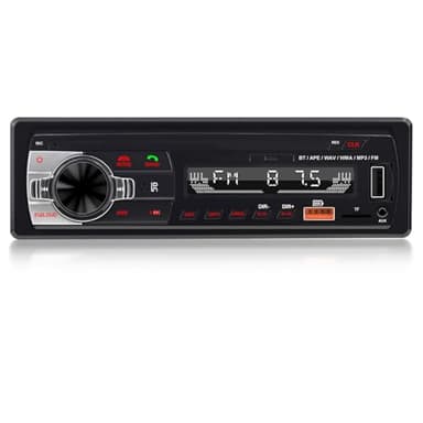 NHOPEEW Autoradio Bluetooth Stereo auto con FM/TF/USB/EQ/AUX-in, Autoradio 1 din con controllo remoto