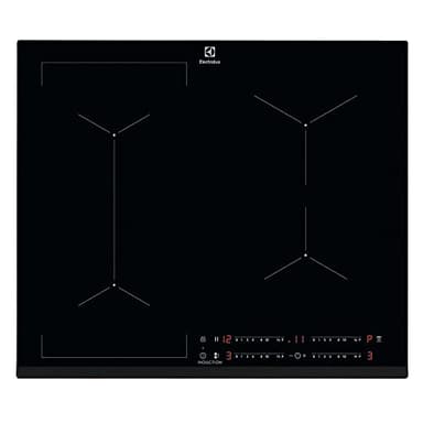 Electrolux CIL63443 - Piano Cottura da 60 cm 4 Fuochi ad induzione, Nero