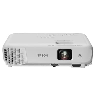 Epson EB-W06 Videoproiettore 3LCD WXGA 1280x800p, Luminosità 3700 lumen in bianco e a colori, Rapporto di contrasto 16.000:1, WiFi opzionale, HDMI