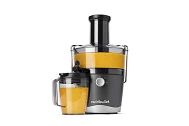 nutribullet Juicer, Estrattore di Succo a Freddo, Estrattore Frutta e Verdura, Estrattore Succo Frutta, Facile da Pulire, Vaschetta per Polpa da 1,5 L, NBJ100G