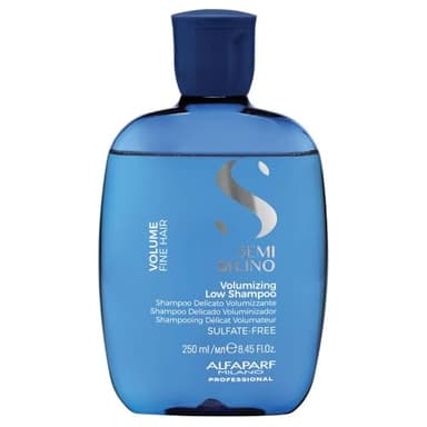 Alfaparf Milano| Semi di Lino Volume | Volumizing Low Shampoo - Shampoo delicato volumizzante e corporizzante per capelli fini, 250ml