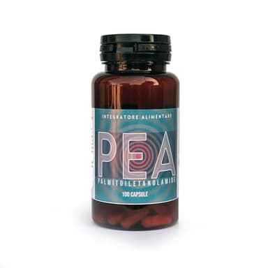 PEA (Palmitoiletanolamide) 1320mg/giorno (4 cps) - Integratore Naturale Antinfiammatorio e Antidolorifico - 100 Capsule Vegetali