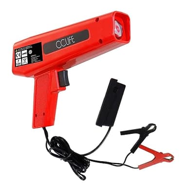 CCLIFE Pistola d'accensione - Lampada stroboscopica - Pistola flash -Pistola d'accensione 12V/10W - Strumento di regolazione