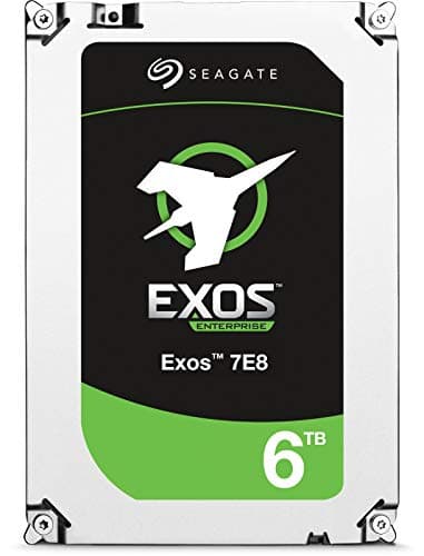 Seagate Exos 7E8, 6TB, Hard Disk Interno, SATA, Classe Enterprise, 3,5", Data Center (ST6000NM0115)