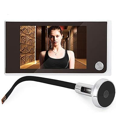 Spioncino Elettronico Digitale Con Telecamera, Monitoraggio Elettronico Videocamera Spioncino Digitale Porta Blindata Da 3,5 "lcd Digitale Da 120 Gradi Visualizzatore Di Videocitofono Wireless.