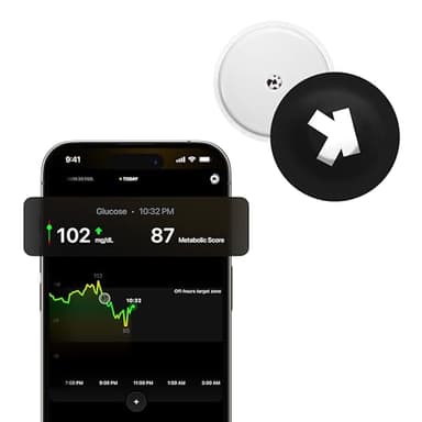 Ultrahuman M1 Live,Monitoraggio del glucosio tramite app, migliora il tuo stile di vita, ottimizza la tua dieta e aumenta il tuo allenamento con Freestyle Libre 2 sensori CGM-1 CGM