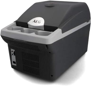 AEG Automotive Board-Bar BK 16 Contenitore termoelettrico refrigerante e scaldino 16 litri, 12 Volt per auto e presa elettrica, può essere fissato all'auto