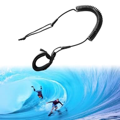 KARELLS Surfboard Leash,Lacci di Sicurezza da Surf,SUP Leash,Corda per Tavola da Surf,Leash per Tavola da Surf, per Stand Up Paddleboard Kayak Bodyboard Longbooard