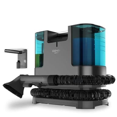 Cecotec Aspirapolvere Lava Tappeti Conga 3000 Carpetclean, 3in1:Spruzza, Pulisce e Aspira, 400W, 2 Serbatoi - Acqua Pulita e Sporca, Spruzzatore D'Acqua, Raggio D'Azione di 6M, Tubo Flessibile Da 1,2m
